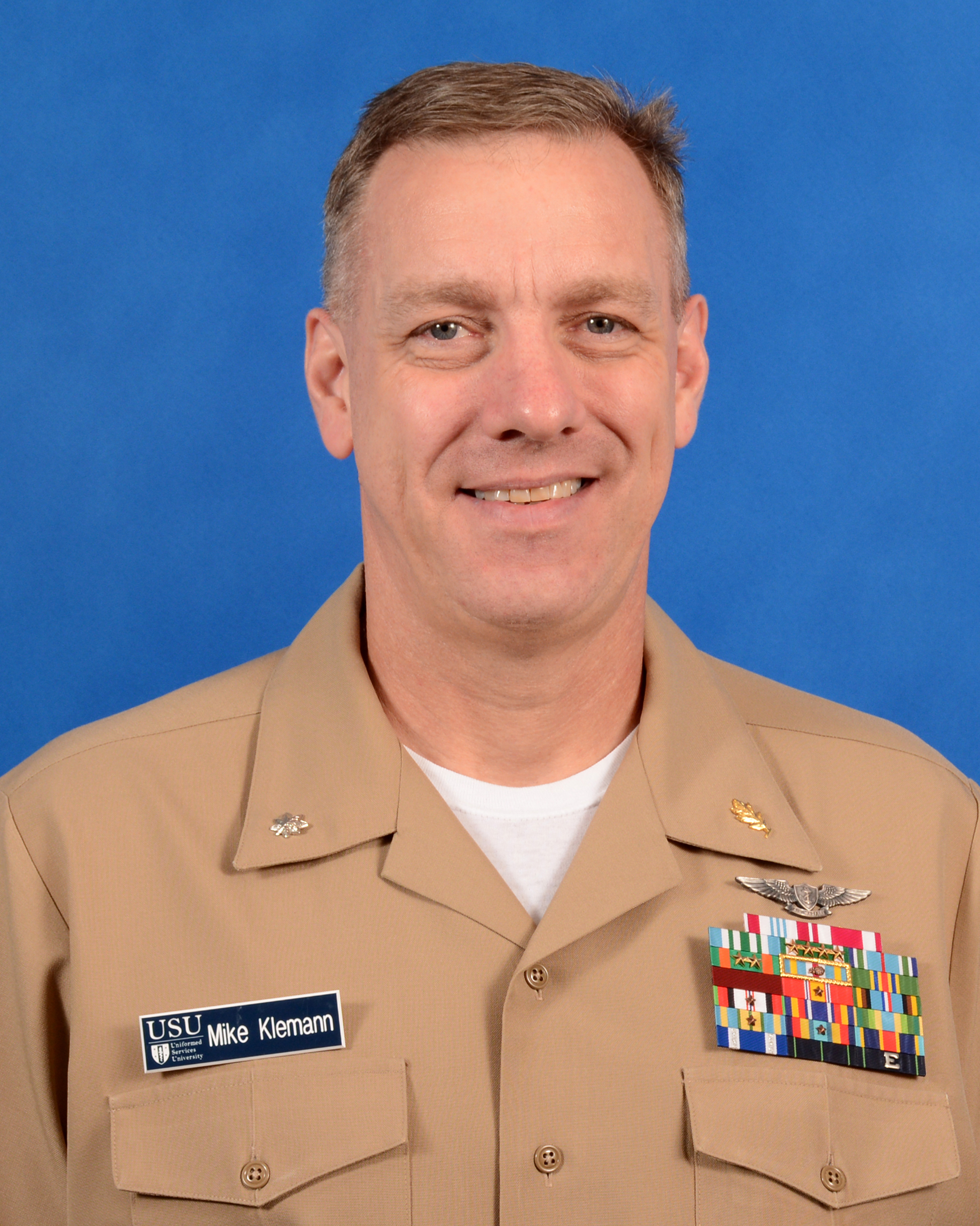 Commander Mike Klemann, MSC, US Navy 