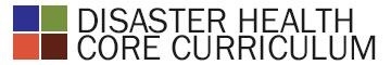 ncdmph disaster core curriculum logo